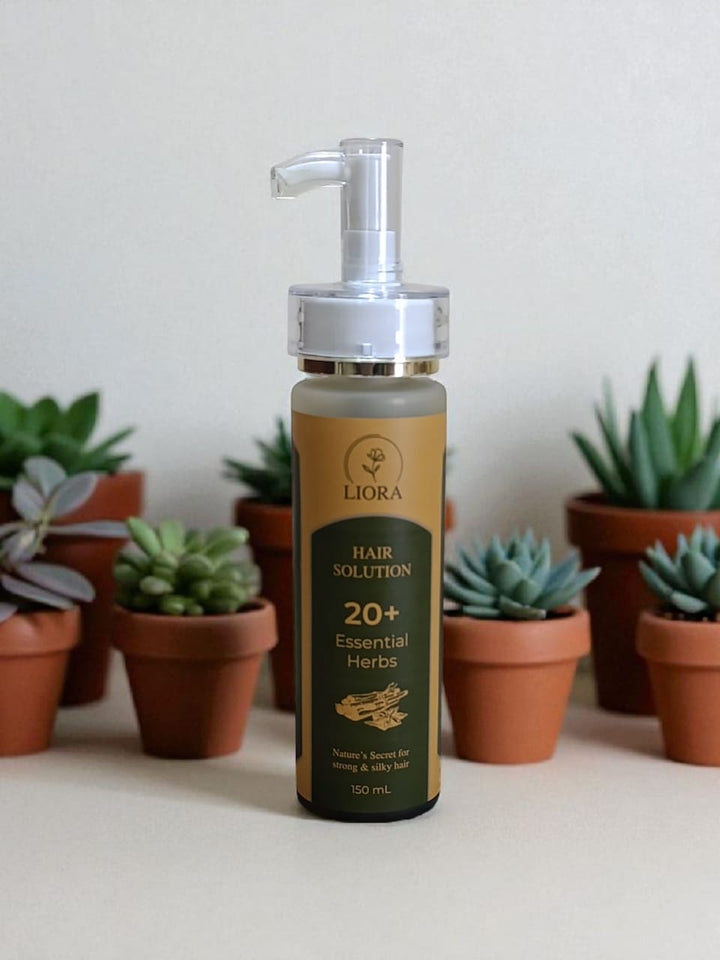 🌿 Liora Hair Solution– ہربل ہیئر آئل
