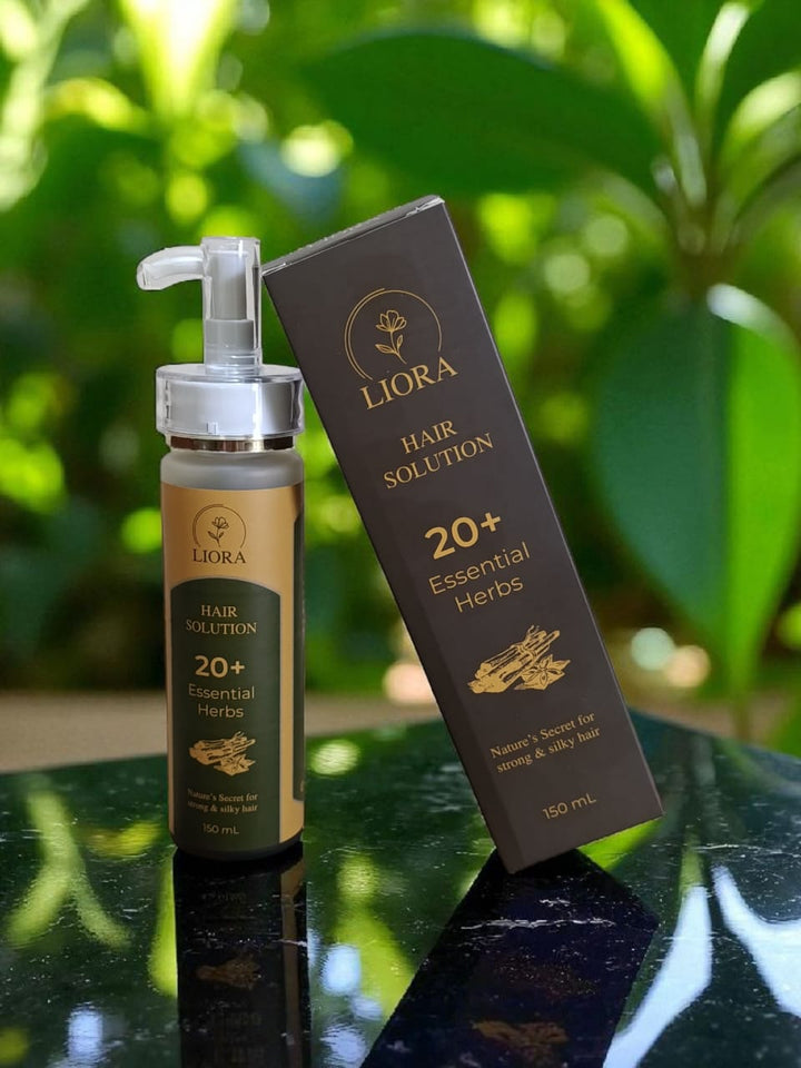 🌿 Liora Hair Solution– ہربل ہیئر آئل